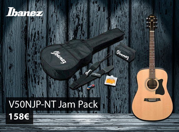 Ibanez V50NJP-NT Jam PackES