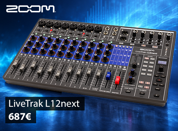 Zoom LiveTrak L12next