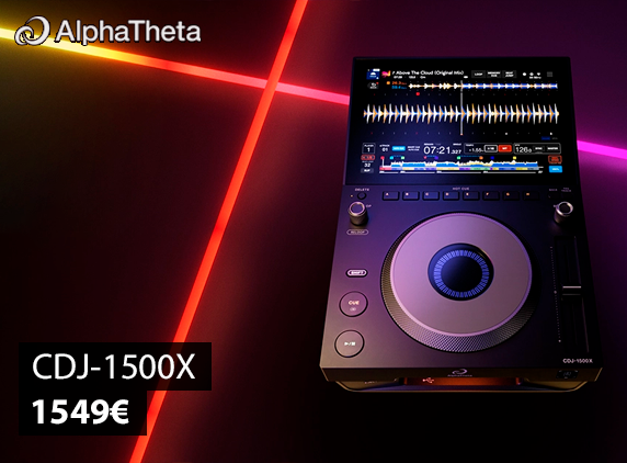 AlphaTheta CDJ-1500XES