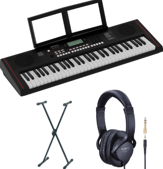 <b>Roland E-X10 PRO Piano Portátil Iniciação com Ritmos 61-teclas</b>