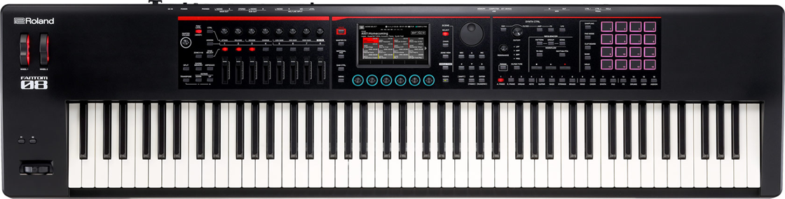 <b>Roland FANTOM-08 Sintetizador Teclas Pesadas Piano 88-notas</b>