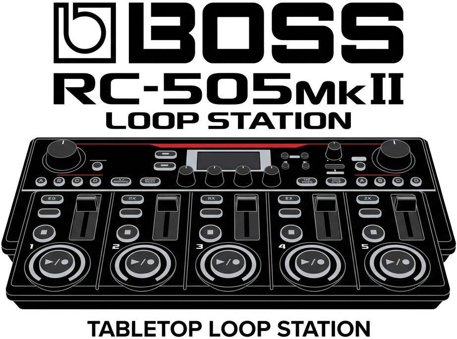 <b>BOSS RC-505 MKII Looper para Beatbox</b>