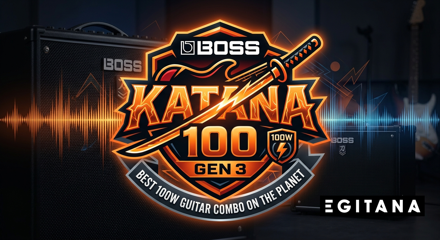 BOSS KATANA 100 GEN 3 Combo Guitarra com função STEREO EXPAND