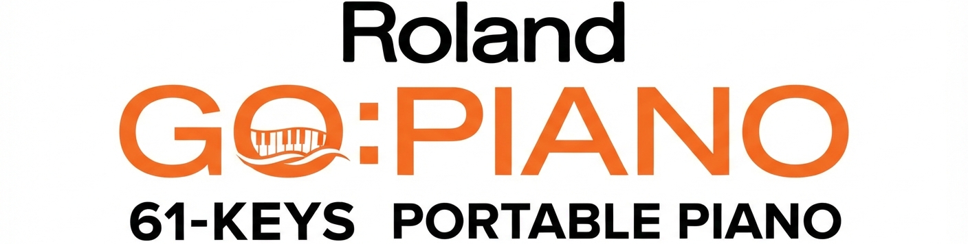 Piano Port&aacute;til Roland GO PIANO Preto com Porta USB e Bluetooth