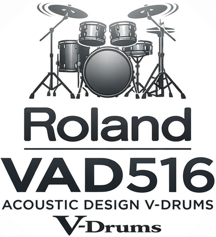 <b>Roland VAD516 V-Drums Acoustic Design Modulo Wireless V51 NEW!</b>