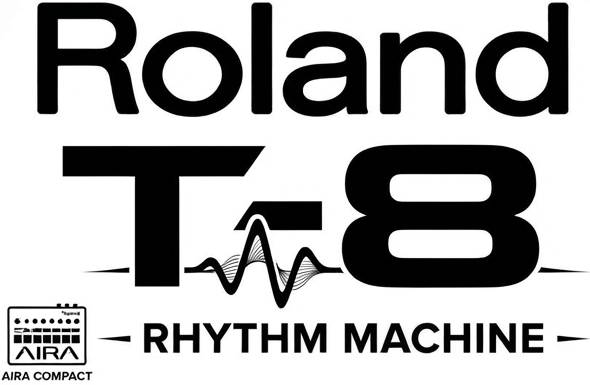 <b>Roland T-8 BEAT Machine Caixa Ritmos Mais Potente do Mercado AIRA COMPACT</b>