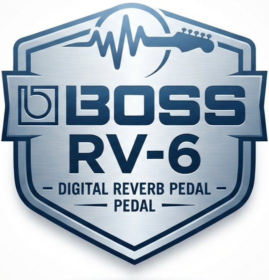 <b>BOSS RV-6 Pedal Compacto de Reverb Digital para Guitarra El&eacute;trica</b>