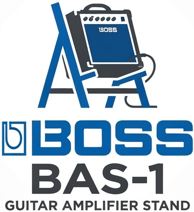 <b>BOSS BAS-1 Suporte para Combos Guitarra El&eacute;trica, Ac&uacute;stica e Baixo</b>