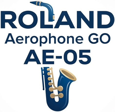 <b>Roland Aerophone GO AE-05 Saxofone Eletr&oacute;nico com USB e Bluetooth</b>