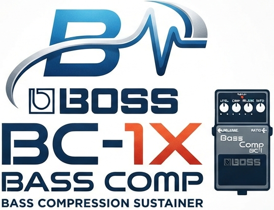 <B>BOSS BC-1X BASS Pedal COMPRESSOR para Baixo El&eacute;trico</b>
