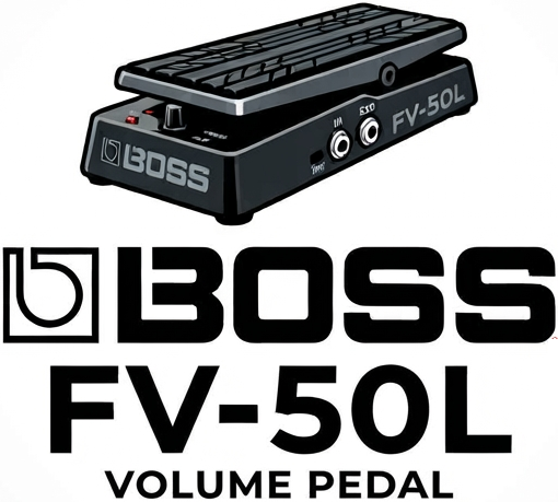 <b>BOSS FV-50L Pedal de Volume stereo para Teclados, Baixa Impedância</b>