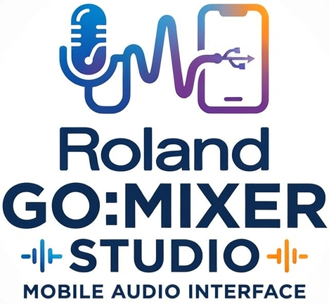 <b>Roland GO:MIXER STUDIO mesa mistura interface audio</b>