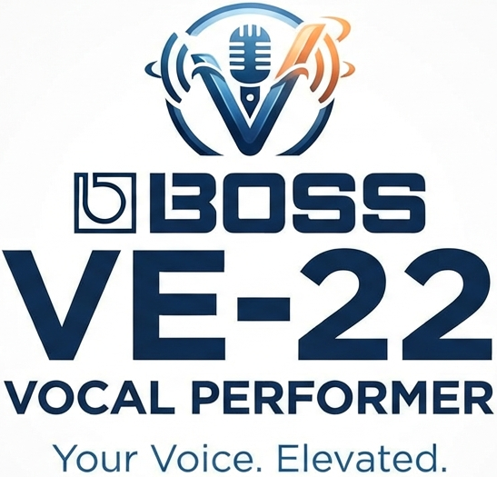 <b>BOSS VE-22 VOCAL PERFORMER Processador Voz Profissional Visor a Cores</b>