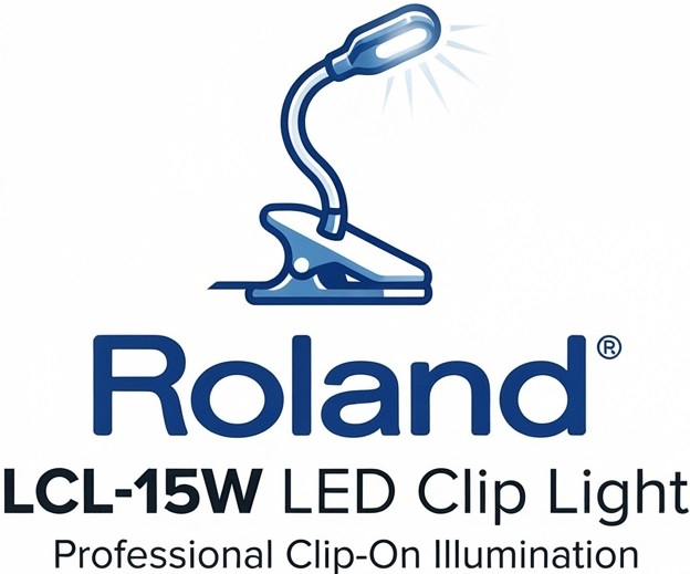 <b>Roland LCL-15W LED Clip Light Multi-aplica&ccedil;&otilde;es</b>