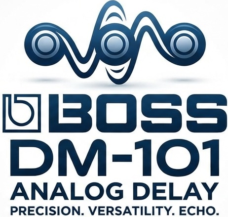 <b>BOSS DM-101 Delay Stereo Analógico 8 Chips Bucket-Brigade Device</b>