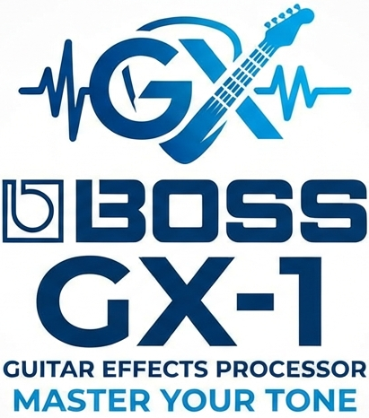 Processador de efeitos ultra-portátil para guitarra BOSS GX-1