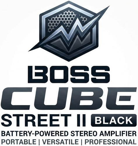 BOSS CUBE STREET II Preta Coluna Amplificada Multi-Aplica&ccedil;&otilde;es