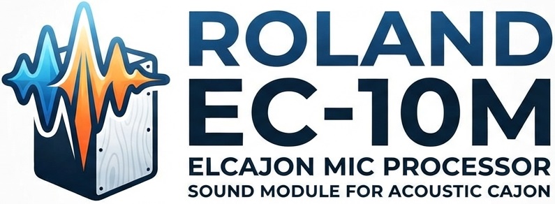 <b>Roland EC-10M Modulo de Sons com Microfone incluído para Cajon Acústico</b>