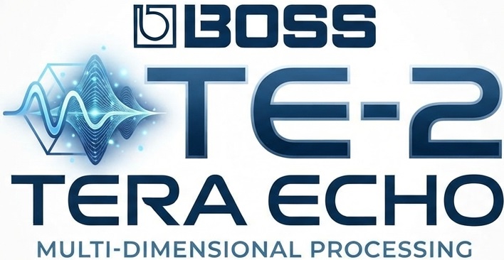 <b>BOSS TE-2 TERA ECHO Delay para Guitarra El&eacute;trica</b>