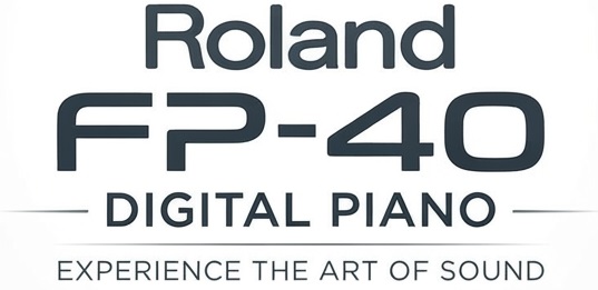 <b>Roland FP-40 Piano Digital Port&aacute;til com WI-FI nova app PIANO SPHERE NEW!</b>