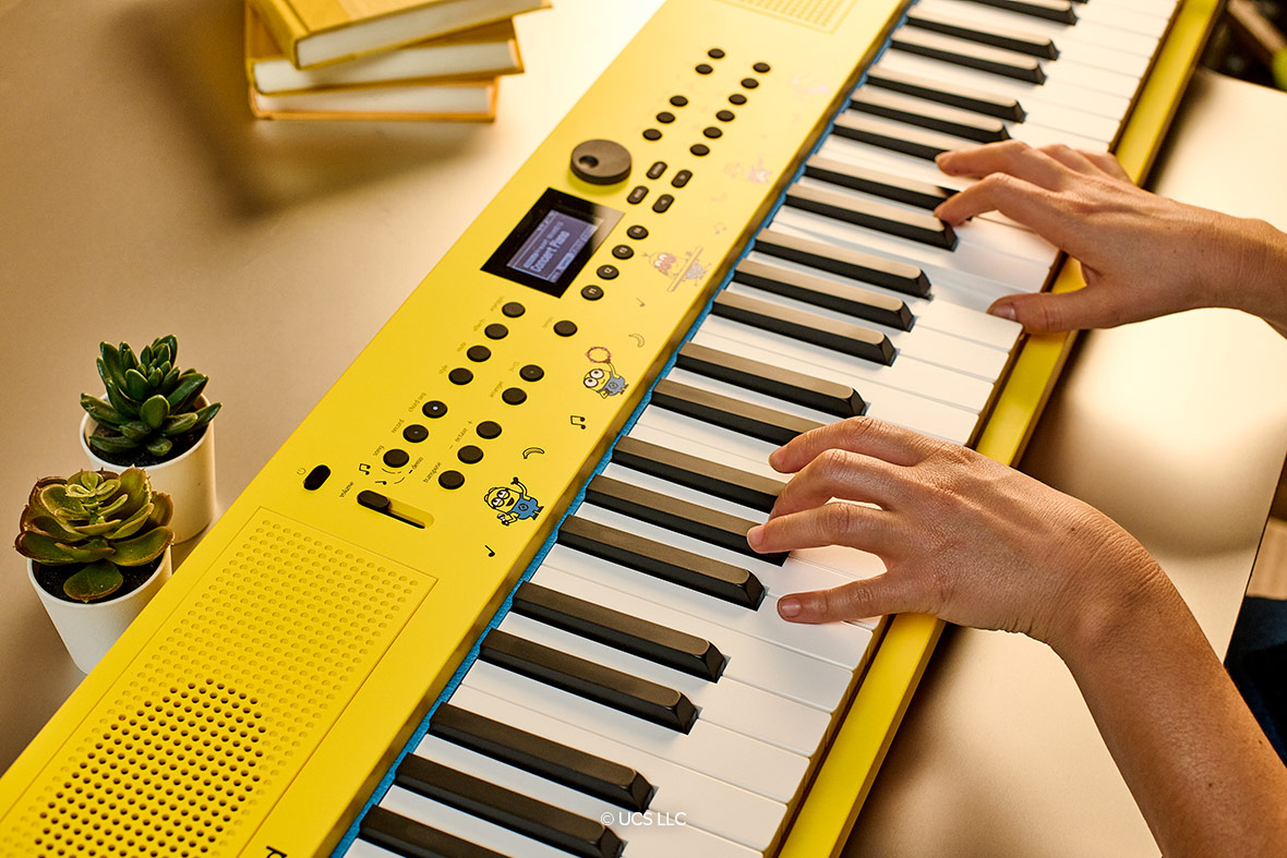 <b>Roland GO:KEYS 3 MINION INSPIRED BY ILLUMINATION’S MINIONS</b>