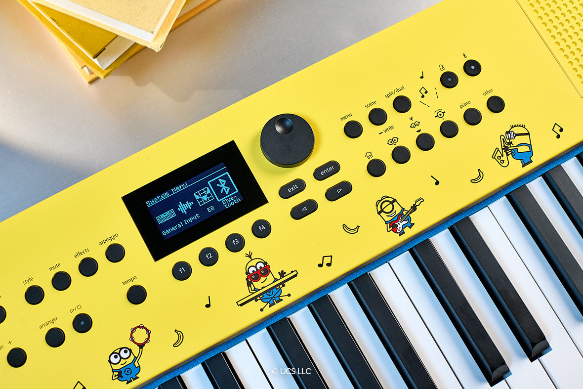 <b>Roland GO:KEYS 3 MINION INSPIRED BY ILLUMINATION’S MINIONS</b>