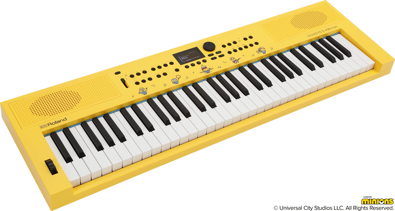 <b>Roland GO:KEYS 3 MINION INSPIRED BY ILLUMINATION’S MINIONS</b>