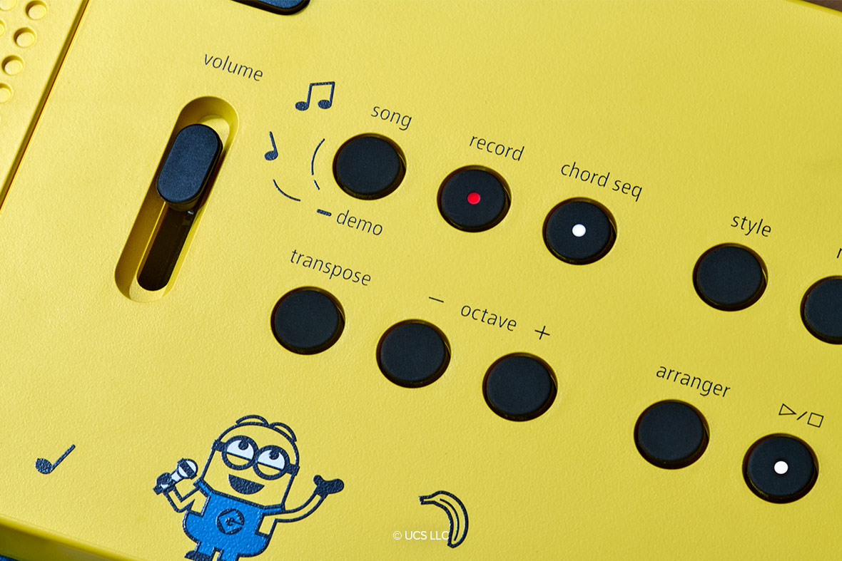 <b>Roland GO:KEYS 3 MINION INSPIRED BY ILLUMINATION’S MINIONS</b>
