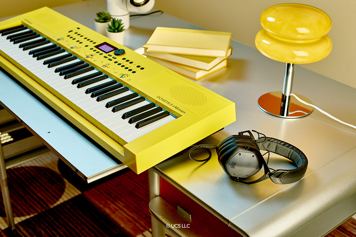 <b>Roland GO:KEYS 3 MINION INSPIRED BY ILLUMINATION’S MINIONS</b>