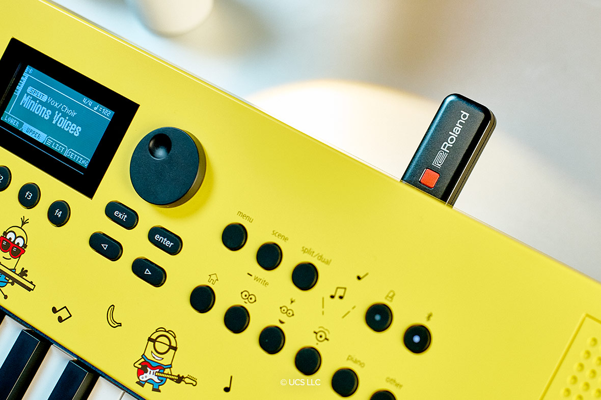 <b>Roland GO:KEYS 3 MINION INSPIRED BY ILLUMINATION’S MINIONS</b>