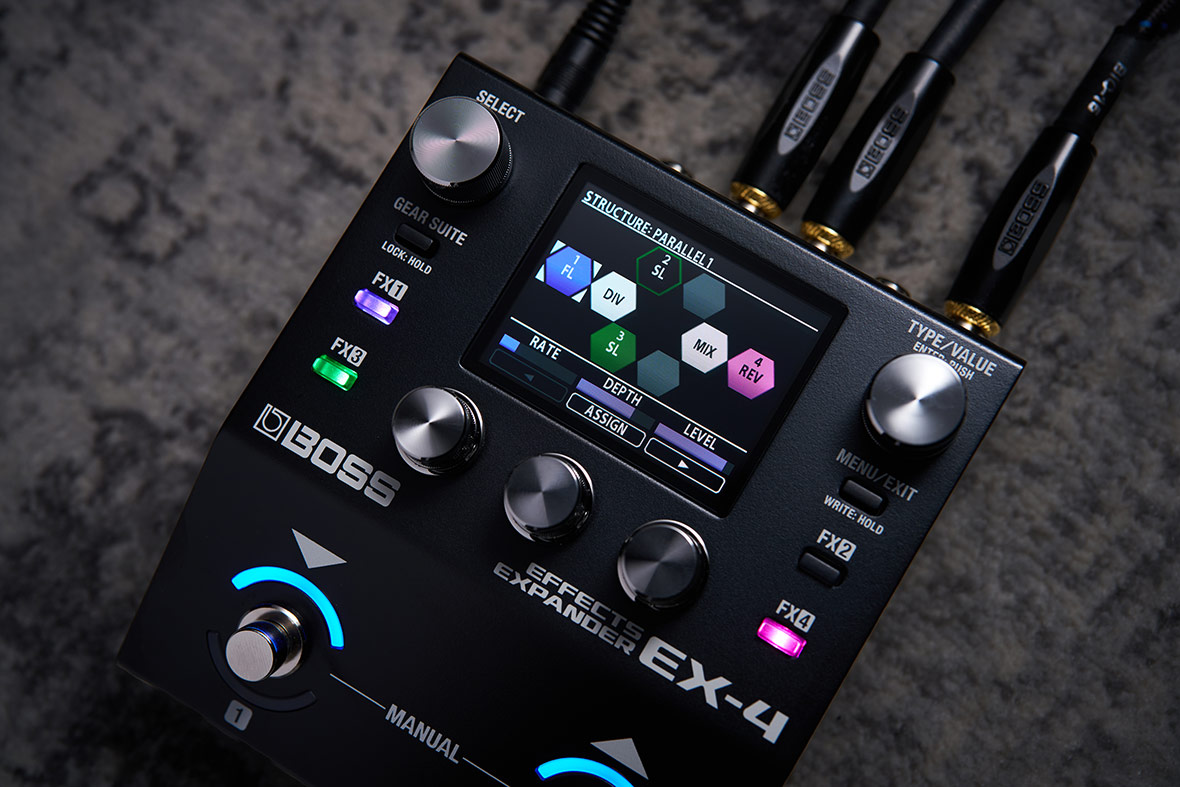 <b>BOSS EX-4 EFFECTS EXPANDER NEW!</b>