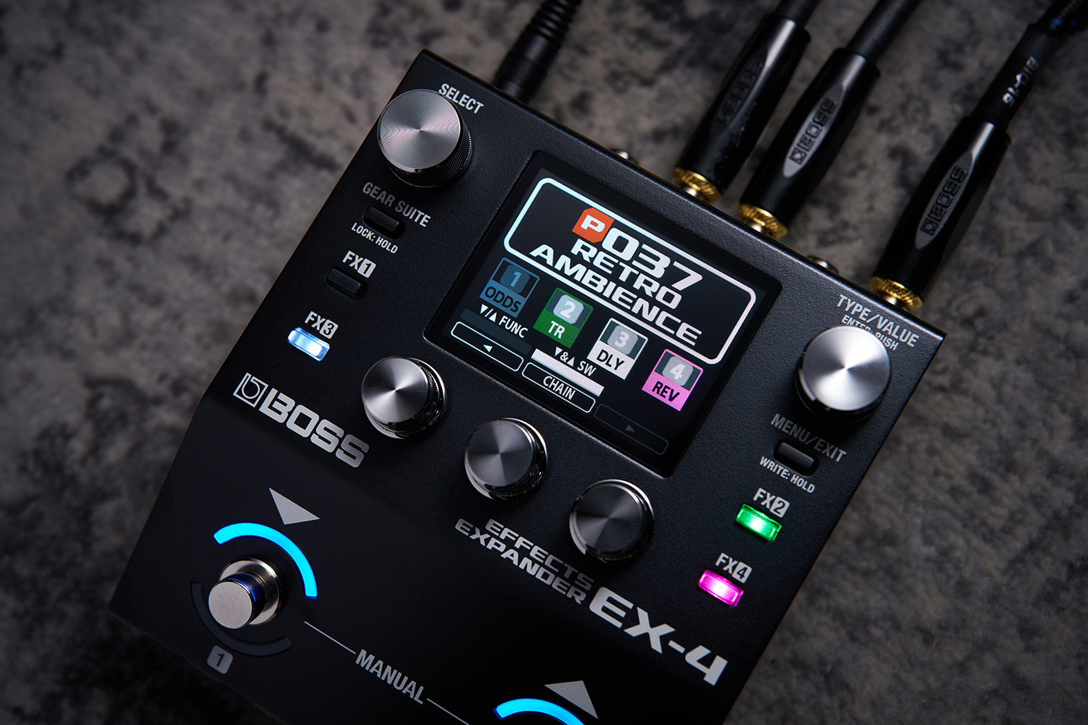 <b>BOSS EX-4 EFFECTS EXPANDER NEW!</b>